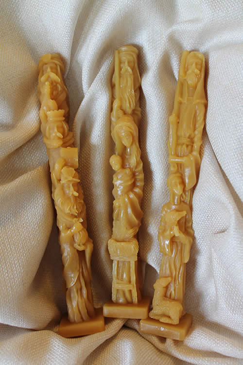 Pencil Nativity Set